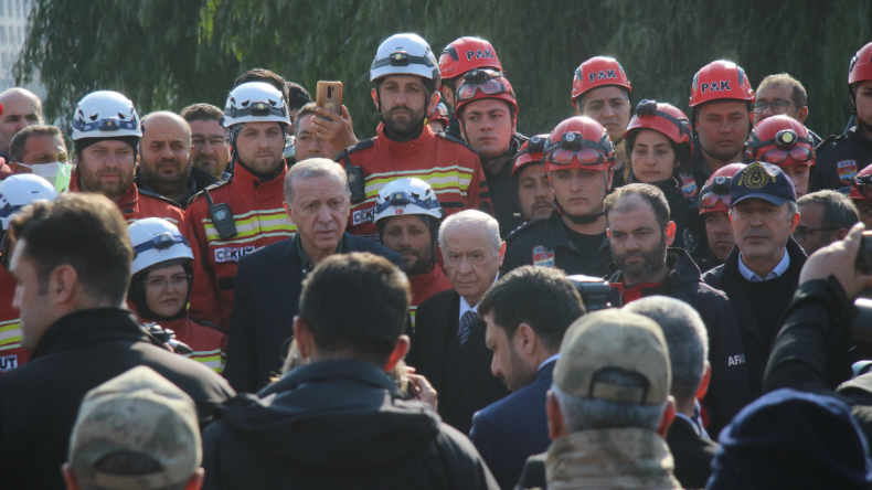 Cumhurbaşkanı Erdoğan ve MHP Lideri Bahçeli Hatay’da