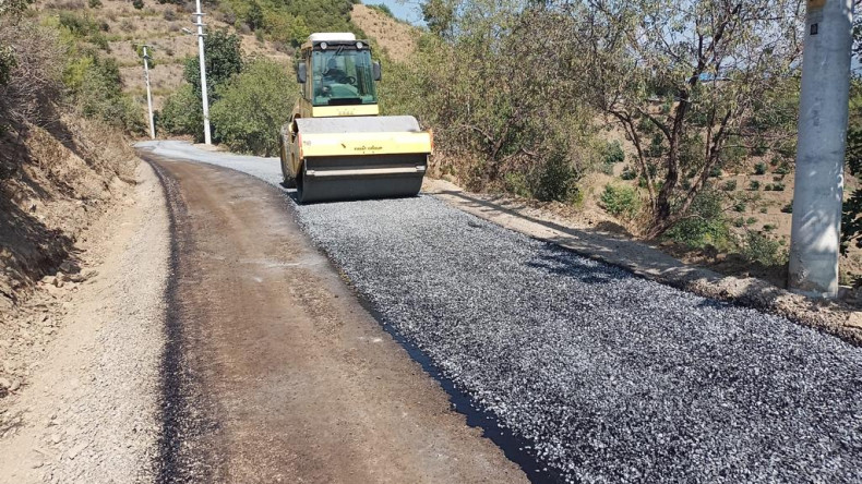 Gazipaşa Yeniköy grup yolu asfaltlandı.