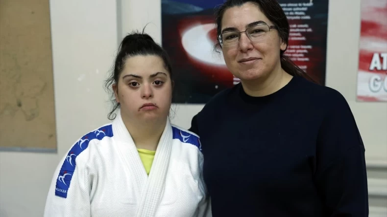 Down sendromlu milli judocu Bengi Aleyna Yıldız, 2024 Trisome Oyunları’na katılmayı hedefliyor
