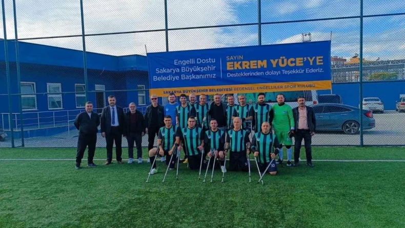 Sakarya Engelliler Futbol Takımı Antalya’da berabere kaldı
