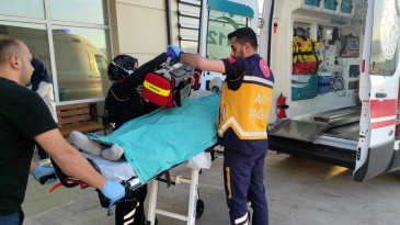 Burdur’dan Antalya’ya sevk edilen 23 hastadan 3’ü entübe
