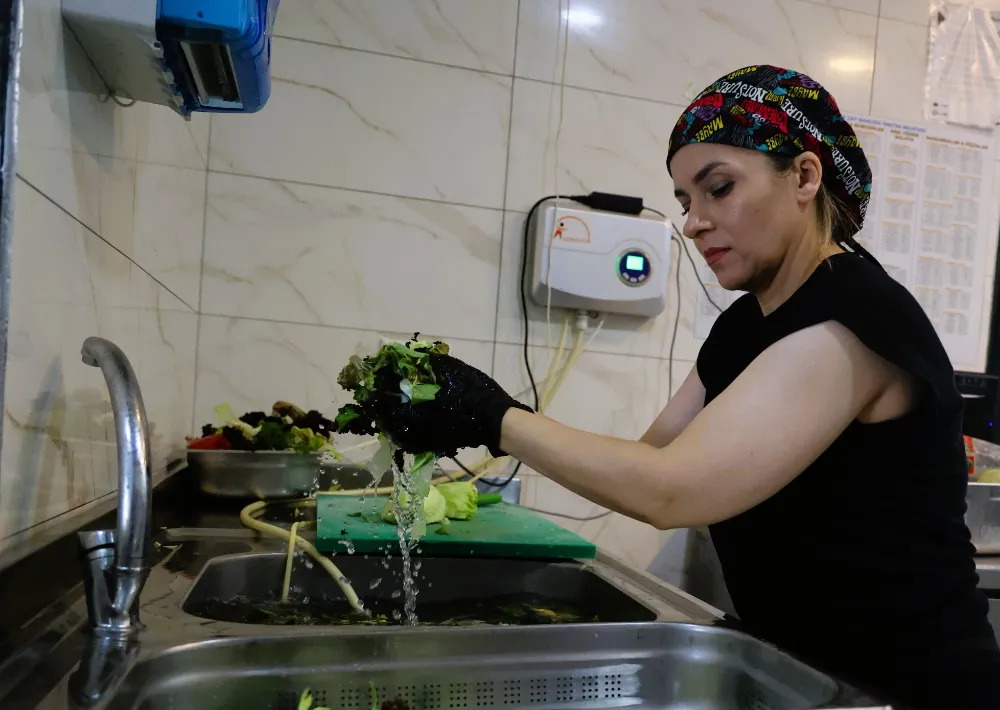 Büyükşehir EKDAĞ Tesisleri’nde “ozon”lu temizlik