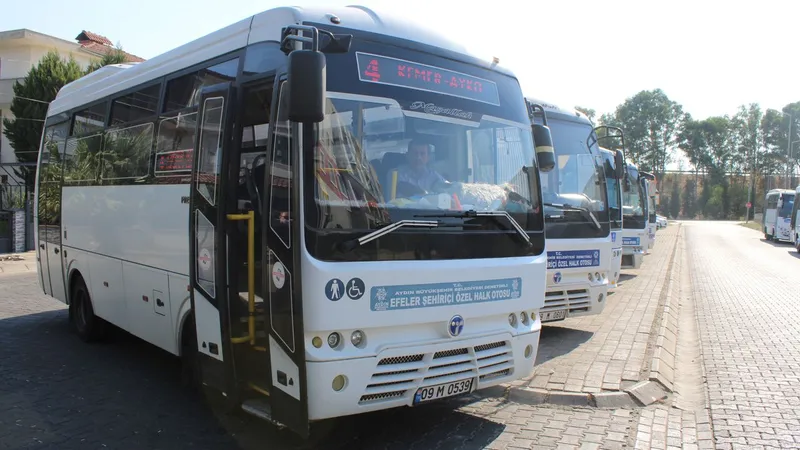 Aydın’da toplu taşıma ücretlerinde zamlı tarifeye geçildi