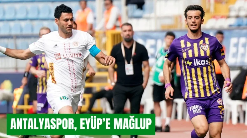 Antalyaspor eli boş dönüyor 1-2