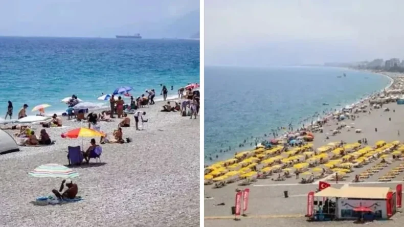 YKS sonrası sahiller doldu taştı